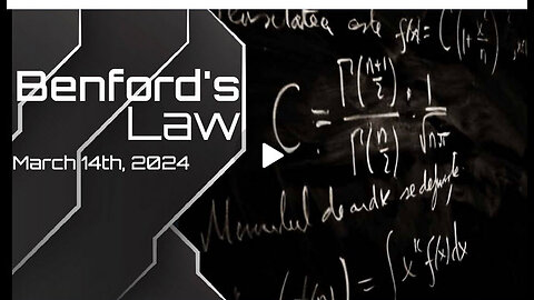 PHIL GODLEWSKI -Benford's Law - March 14th, 2024