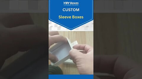 Custom Sleeve Boxes For Easy Un-Packing of Your Products #shorts #tiktok #packaging #trending #viral