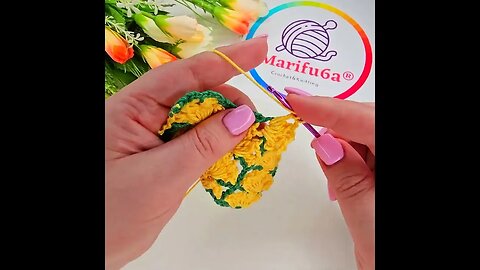 Very nice crochet shell stitch