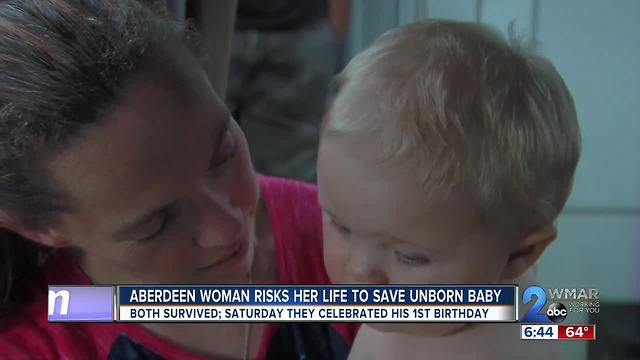 Aberdeen Woman risks her life to save unborn baby