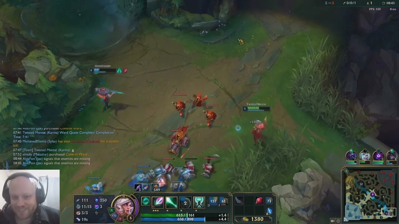 League of Legends Karma Ranked Game
