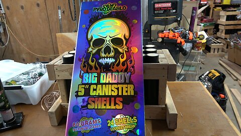 Big Daddy Canister Shells by Pyro Diablo