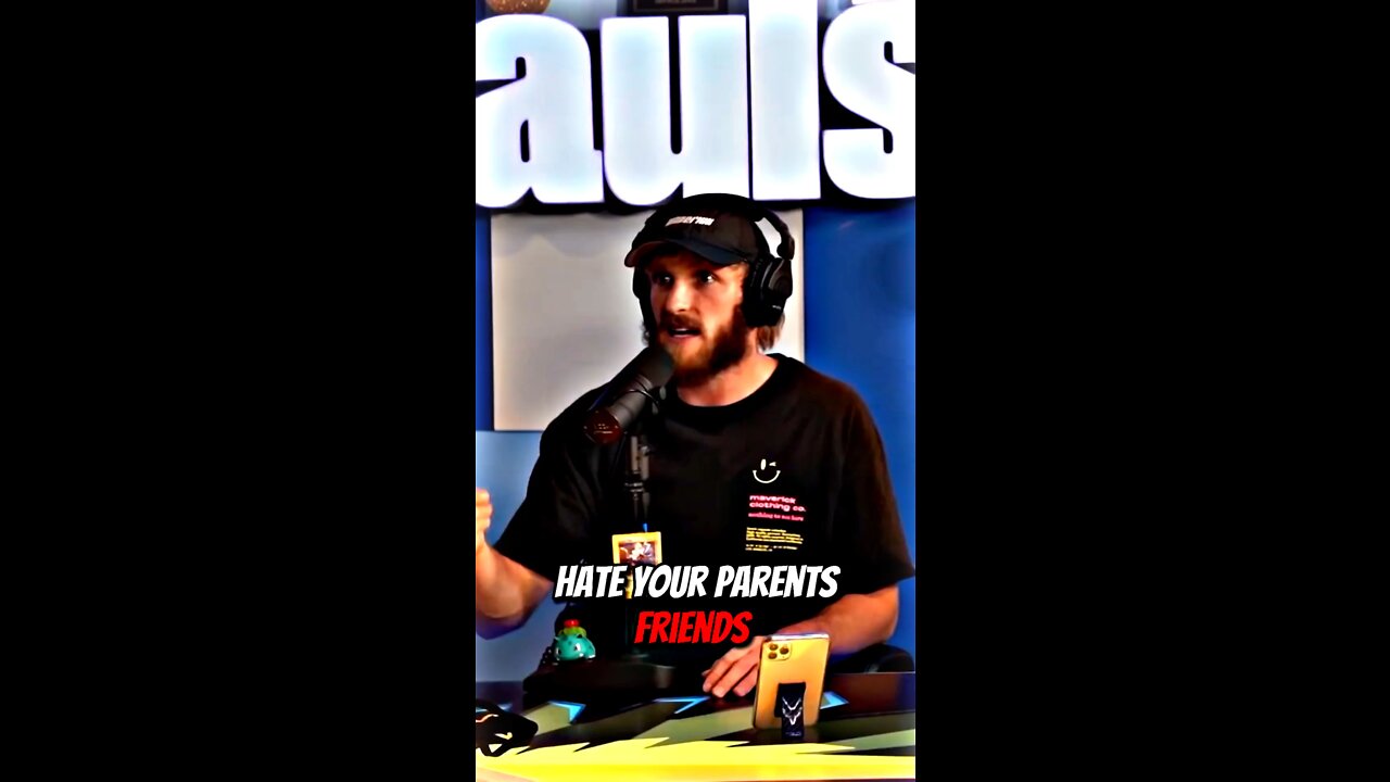 logan paul hates his parents friends