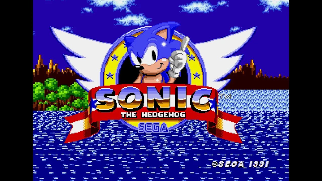 Sonic The Hedgehog [Sega Genesis / Mega Drive]