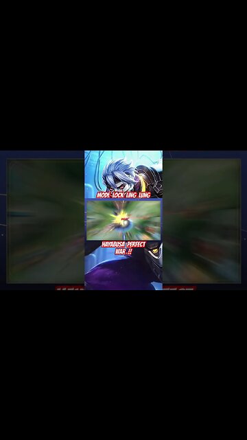 HAYABUSA MODE LOCK LING LUNG ‼️ MOBILE LEGENDS