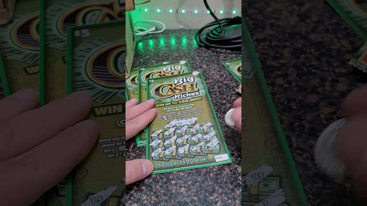 NEW Kentucky Lottery Ticket Scratch OFFS!