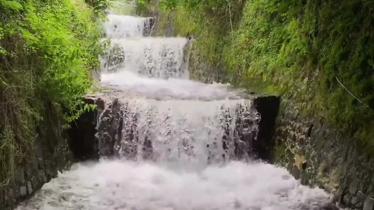 how to fall asleep in 10 minutes with sounds of waterfalls (best use with headphones)