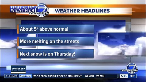 Tuesday 5:15 a.m. forecast
