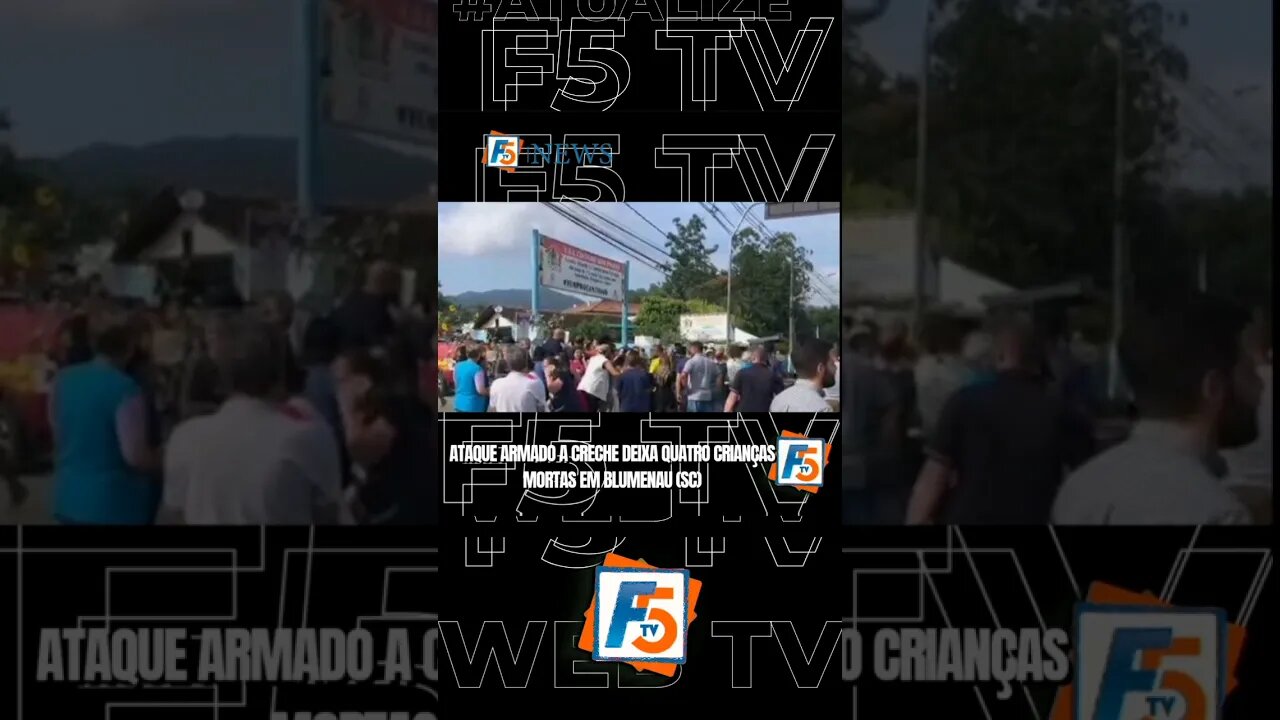 creche atacada nesta quarta-feira, 4 crianças se foram...