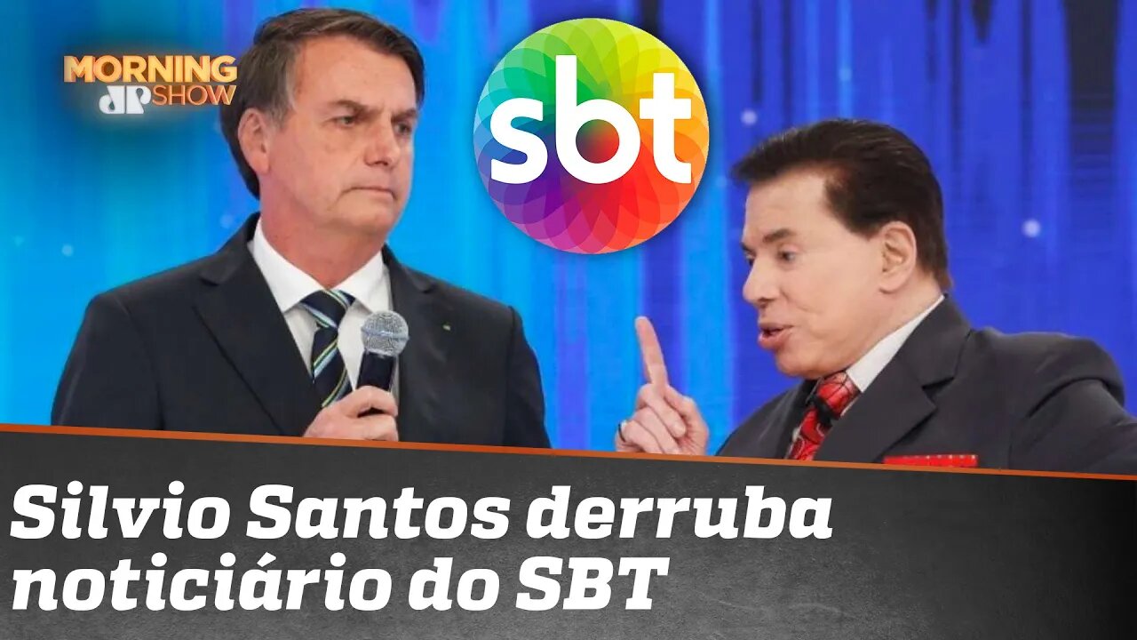 Silvio Santos vem aí pra derrubar o principal noticiário do SBT