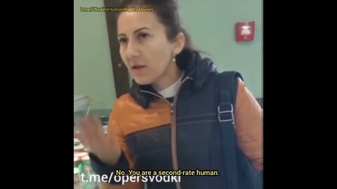 Typical Ukrainian-Nationalist behavior towards Russian speakers and culture
