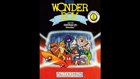 wonder boy amstrad cpc464 review