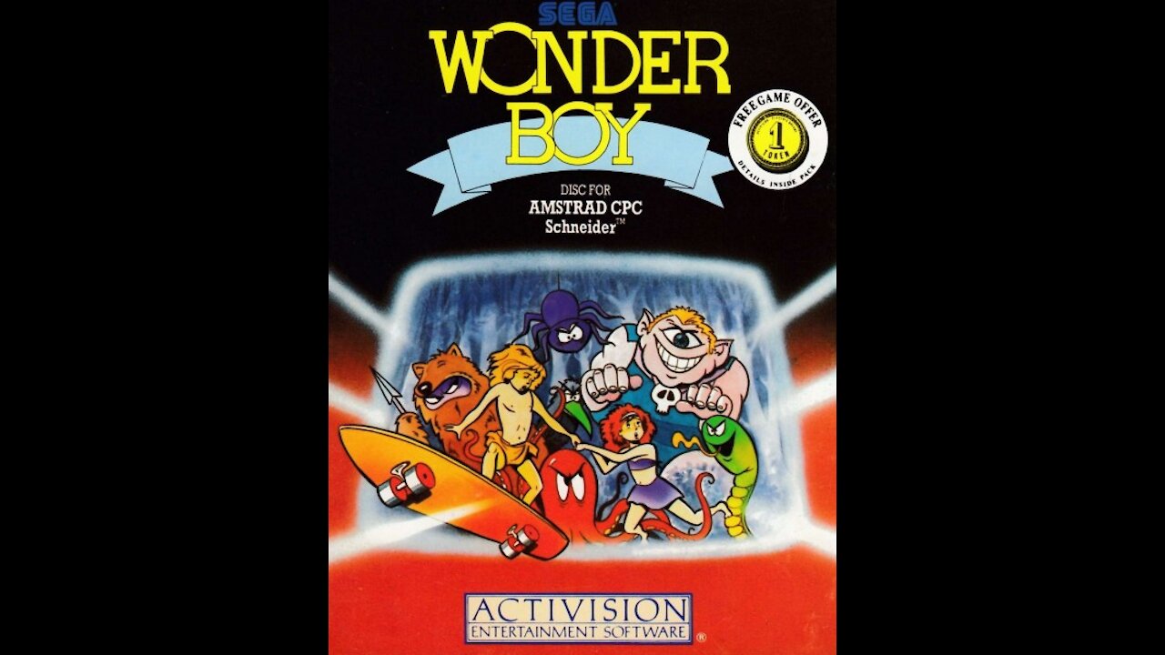 wonder boy amstrad cpc464 review