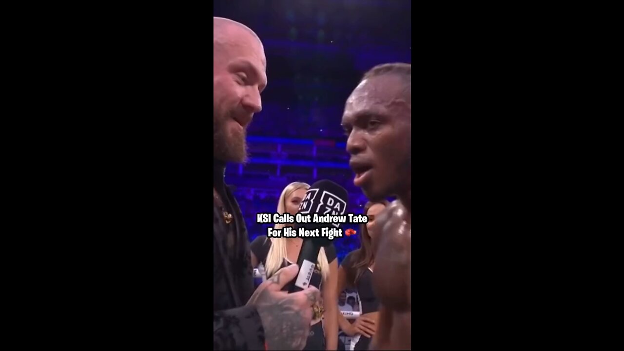 KSI calls out Andrew Tate