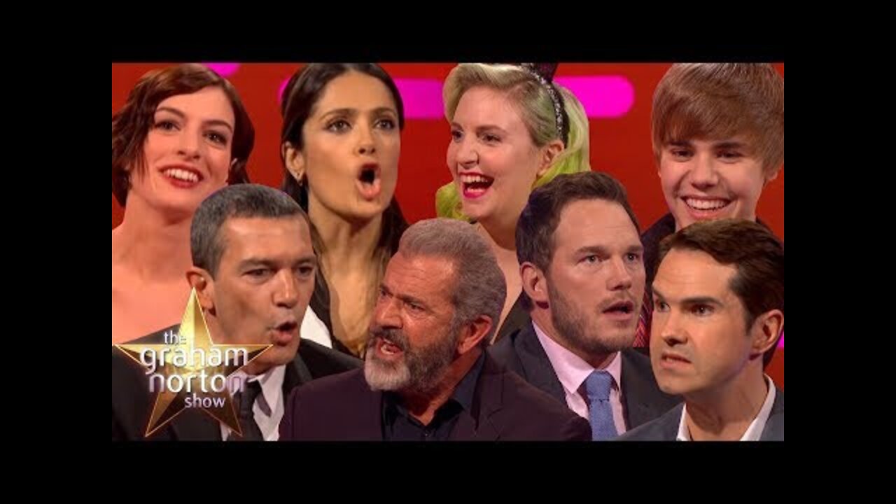 CELEBRITIES ATTEMPTING BRITISH ACCENTS on The Graham Norton Show