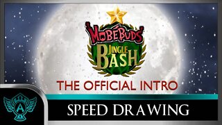 New Intro format Look - A.T. Andrei Thomas - Speed Drawing Mobebuds Jingle Bash - 2022 Season