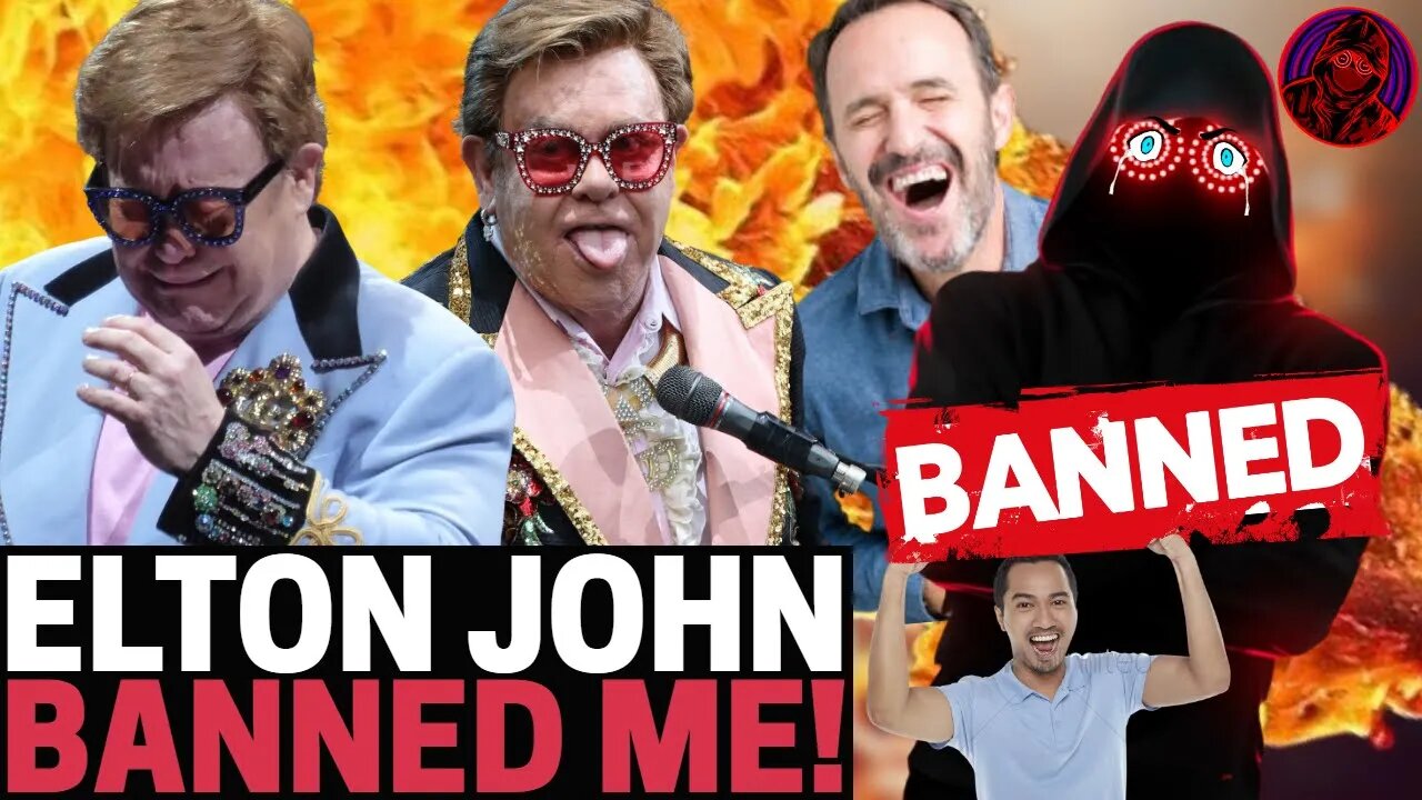 I Was PERMANENTLY BANNED From Twitter! Woke Singer ELTON JOHN The REASON For My BAN!