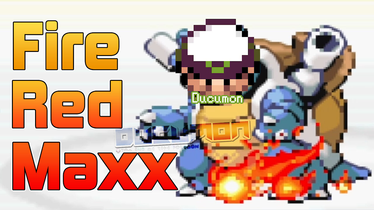 Pokemon Fire Red Maxx - New GBA Hack ROM where you can catch rare and legendary pokemon easily!