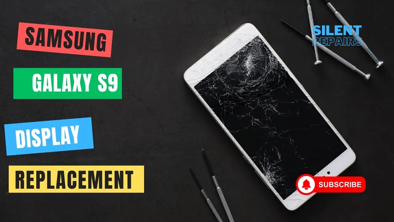 Samsung Galaxy S9 | Screen repair | Display replacement |Repair video