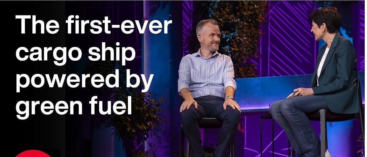 The First-Ever Cargo Ship Powered By Green Fuel _ Morten Bo Christiansen _ Official TED