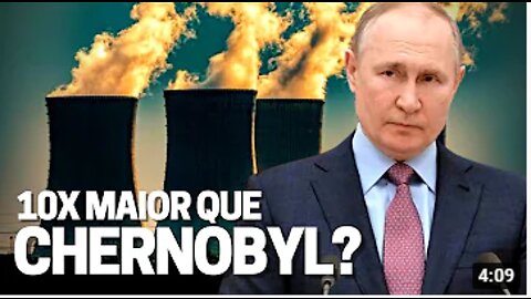 Rússia ataca maior usina nuclear da Europa na Ucrânia (Zaporizhzhya)! Risco ao mundo?