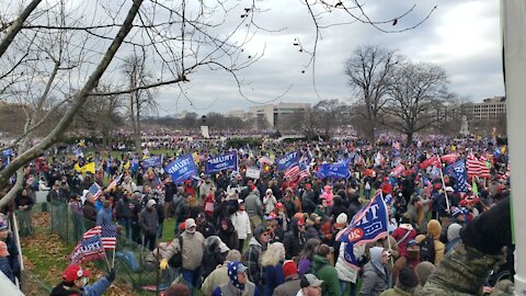 Stop the Steal Rally - Live footage from January 6