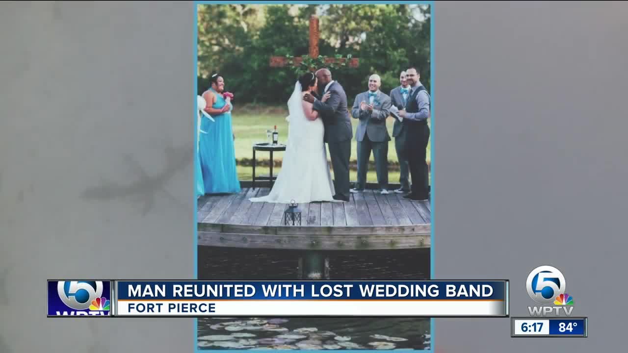 Wedding ring lost in Fort Pierce Inlet found
