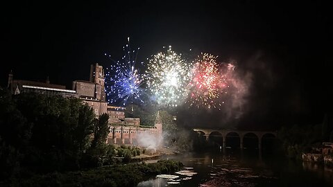 #187 Bastille Day Fireworks France Albi 🇫🇷