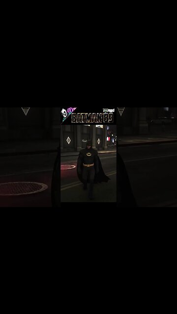 GTA5mods Custom Ped Showcase: Michael Keaton BATMAN89 defends Los Santos! #batman89 #gta5mods