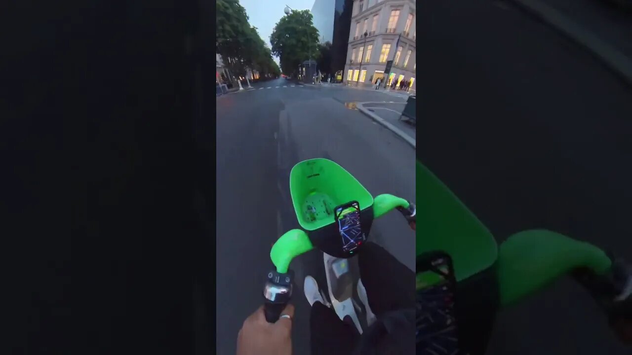 Biking it around in Paris