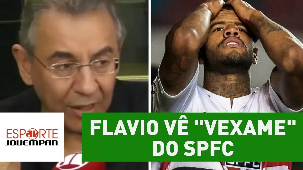 Flavio vê "vexame" do São Paulo e manda recado claro à diretoria!