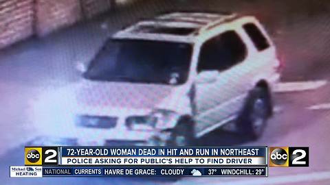 Woman killed in hit and run in Northeast Baltimore, family wants justice