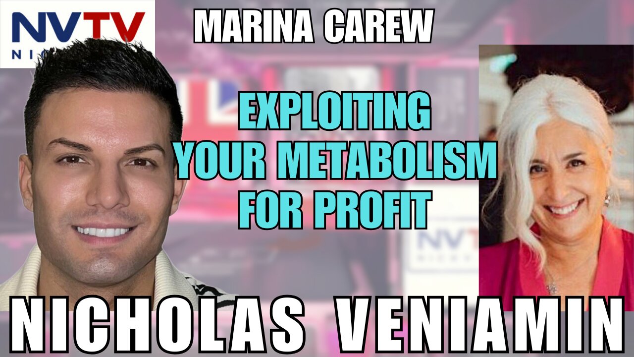 Marina Carew and Nicholas Veniamin Discuss Big Pharma's Metabolism Hacking Profits