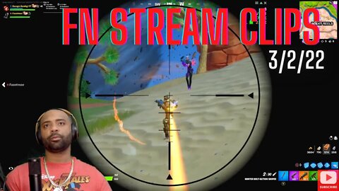 SAVAGE GAMING-YT [LIVE] FORTNITE Stream Clips 3/3/22