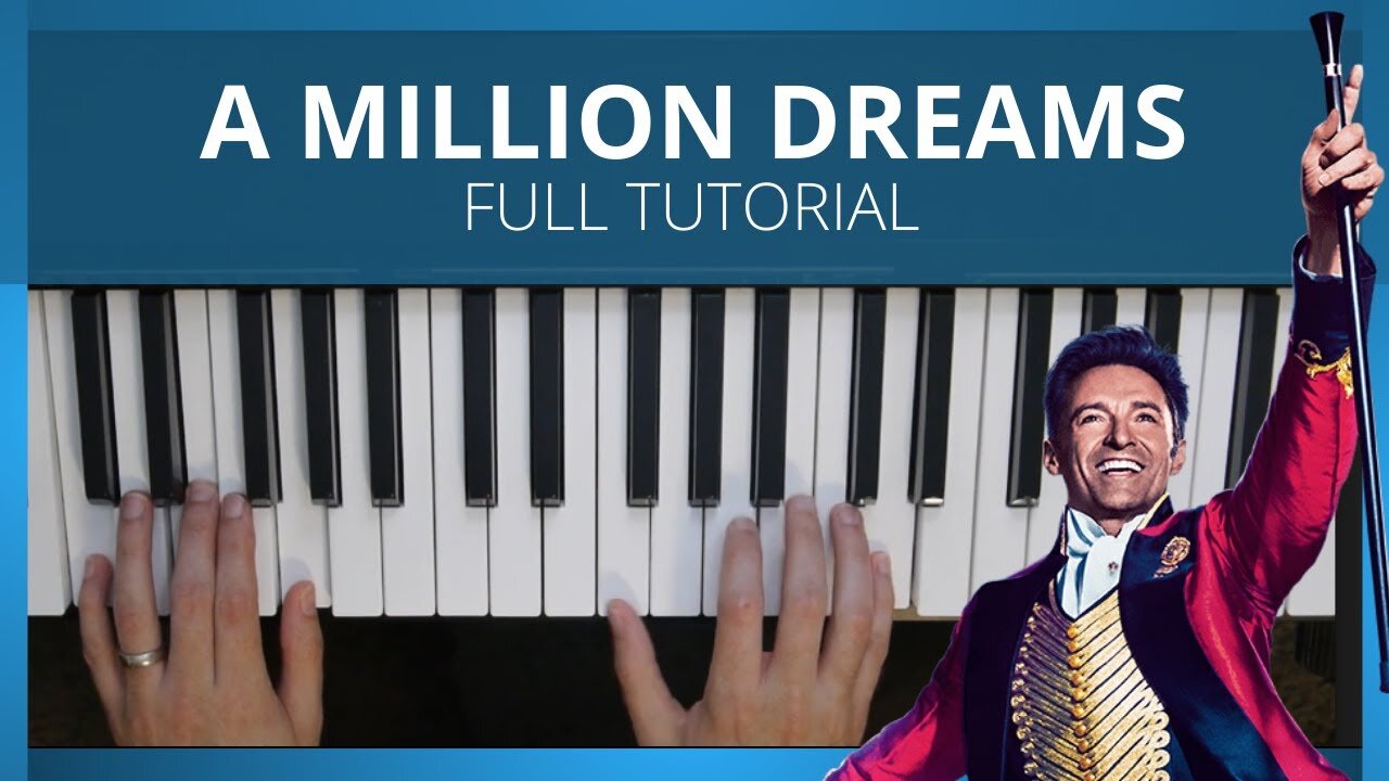 A Million Dreams FULL Piano Tutorial (Easy) 🌟