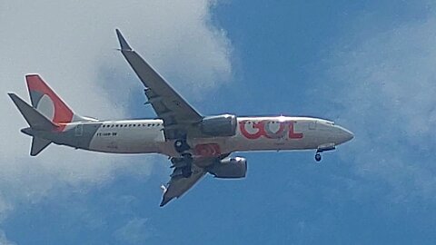 Boeing 737 MAX 8 PS-GPB coming from Guarulhos to Fortaleza