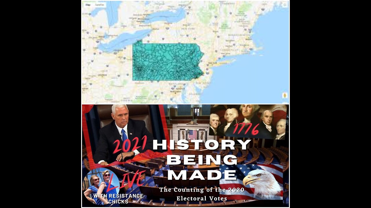 🔴 LIVE: The Pennsylvania DEBATE on Electoral Votes In the House and Senate!