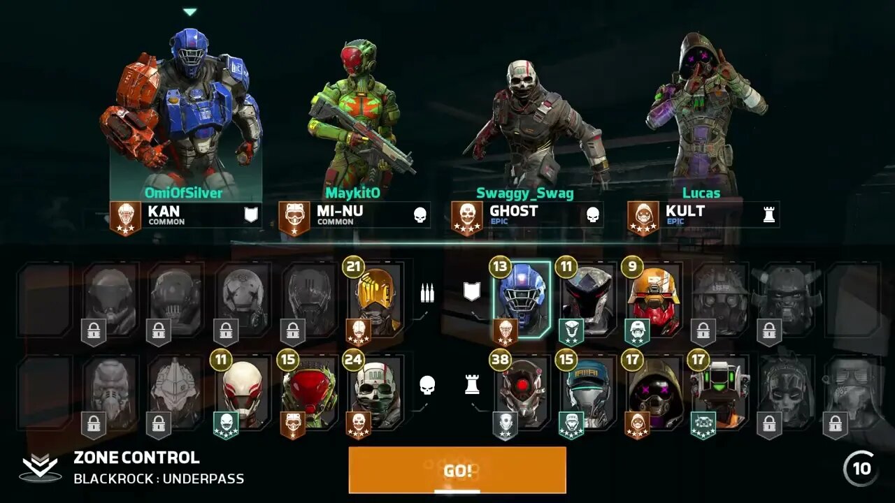 Modern Combat Versus Zone control in Blackrock with Kan Jan 2