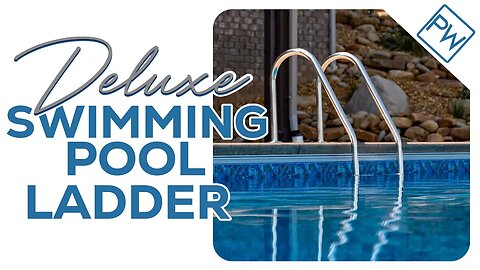 Deluxe Swimming Pool Ladder By Aqua Genie | Pool Warehouse
