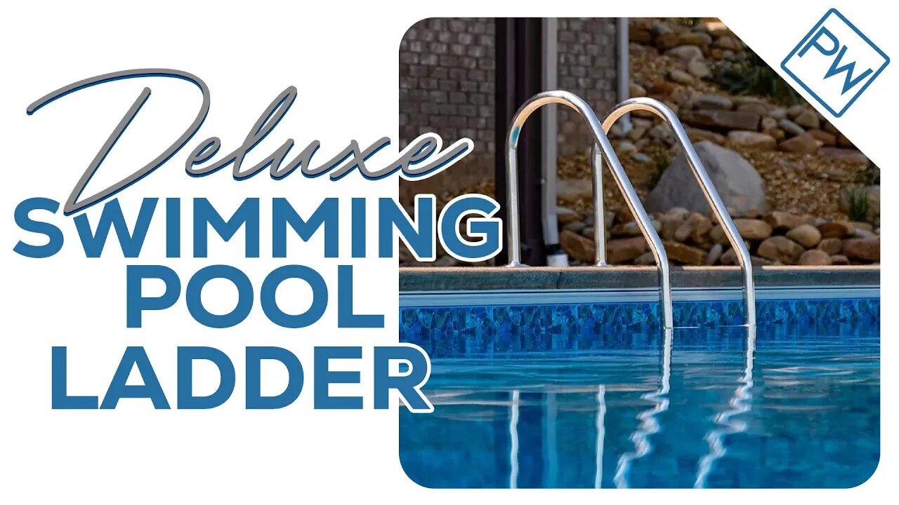 Deluxe Swimming Pool Ladder By Aqua Genie | Pool Warehouse