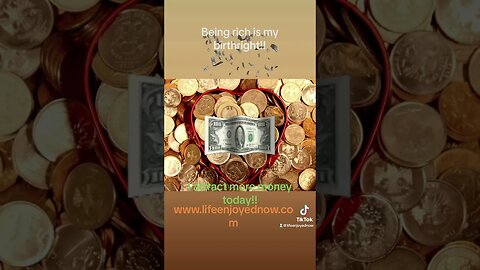 Being Rich is my Birthright #money #spiritualabundance #beingrich