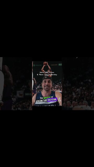 Charles Barkley Worst Trade EVER? #shorts