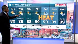 WMAR-2 News Weather at 11