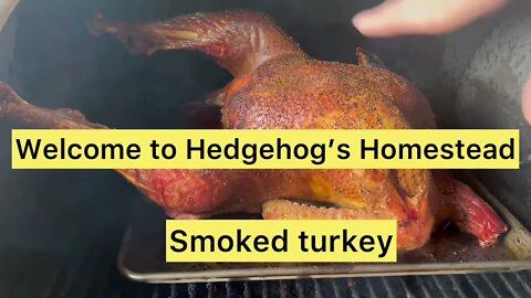 SmokeTurkey for Thanksgiving #SmokeTurkey