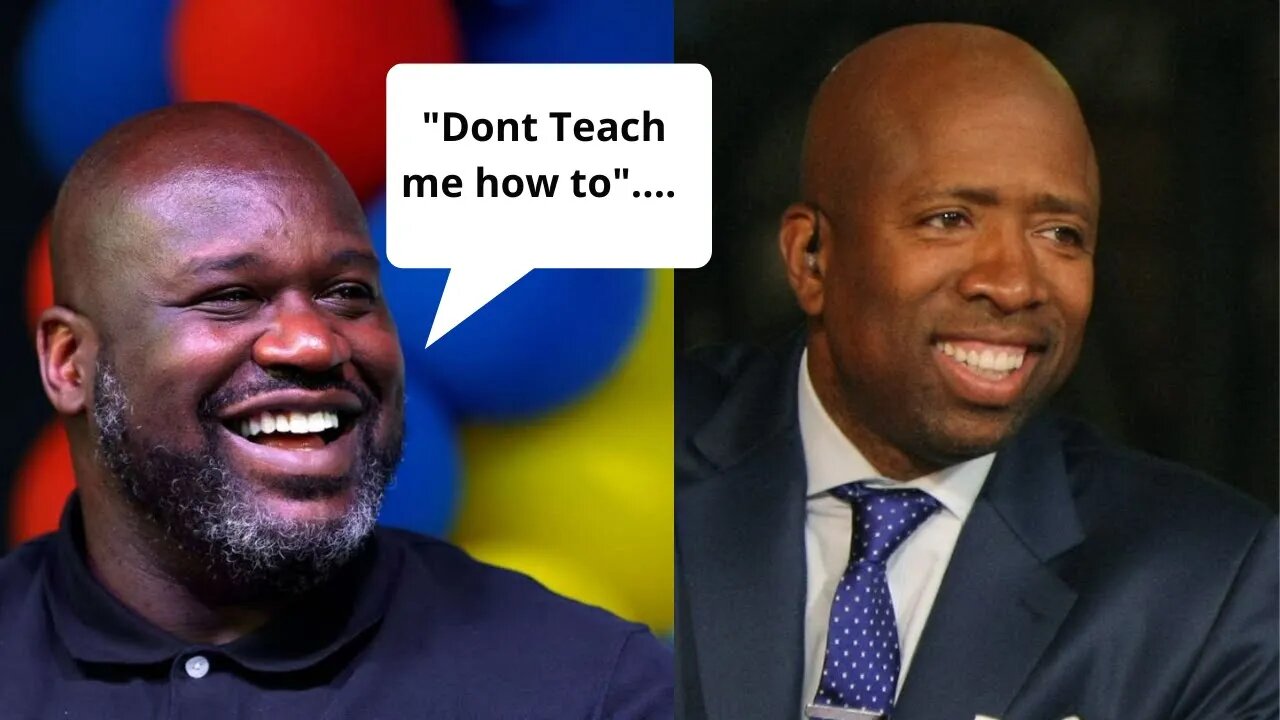 Shaq and Kenny Smith "Dont teach me how to..." #shorts