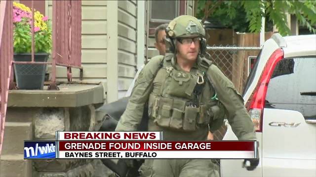 Police: Grenade found in home on Buffalo's west side