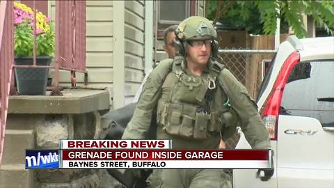 Police: Grenade found in home on Buffalo's west side