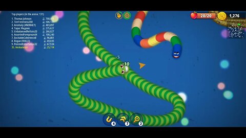 CASUAL AZUR GAMES Worms Zone .io - Hungry Snake 28