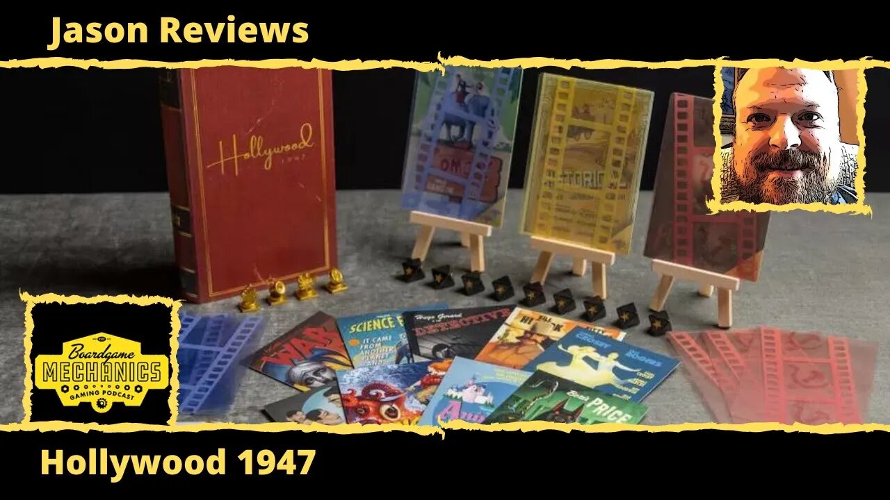 Jason's Board Game Diagnostics of Hollywood 1947