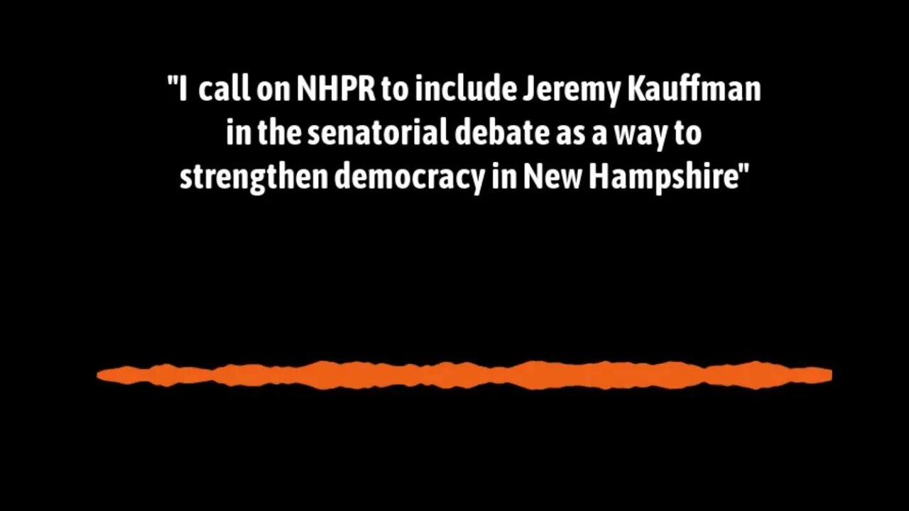 Karlyn Borysenko calls on @New Hampshire Public Radio to strengthen democracy in New Hampshire.